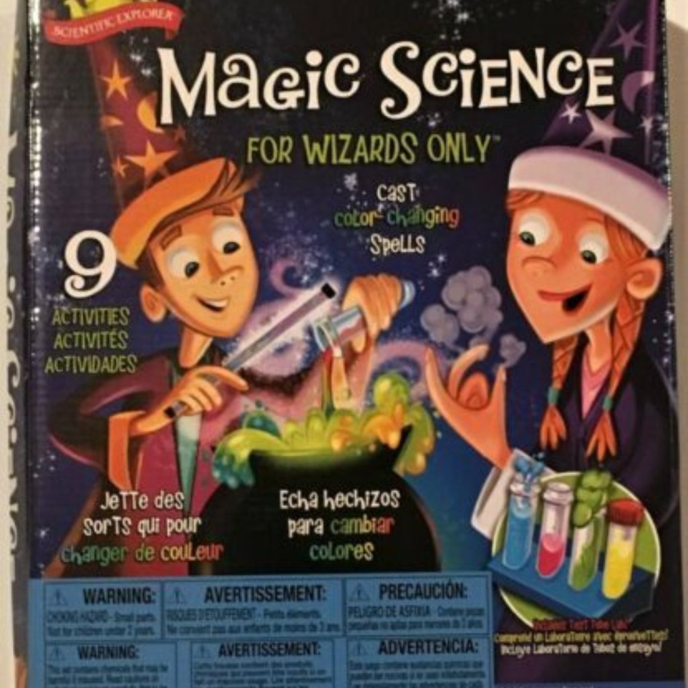 Scientific Explorer MAGIC SCIENCE (For Wizards Only) Kit ~ NEW!